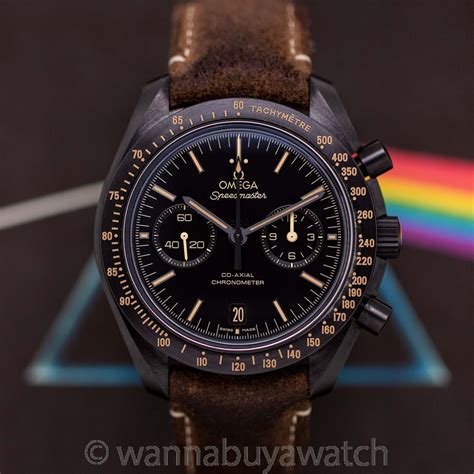 omega dark side of the moon vintage black replica|omf dark side review.